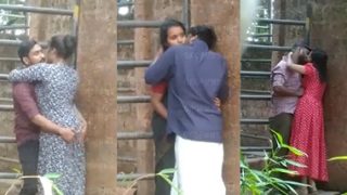 Desi Tamil Mallu Couples Romance – Outdoor Fucking