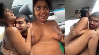 Desi Tamil Mallu Girl Riding – Sex With Bf Dick Inside Car