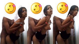 Horny Tamil Teen Girl – Fucking With Lover Dick