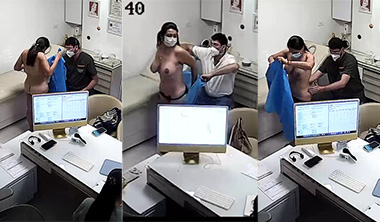 Tamil Wife Clinic Naked – Front of Doctor IPCam Video